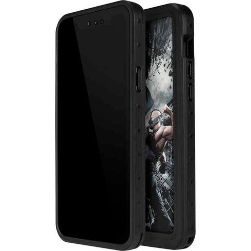 The Dark Knight Rises Batman and Bane Fighting iPhone 15 Pro Waterproof Case